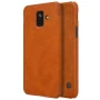 Nillkin Qin Series Leather case for Samsung Galaxy A6 (2018) order from official NILLKIN store